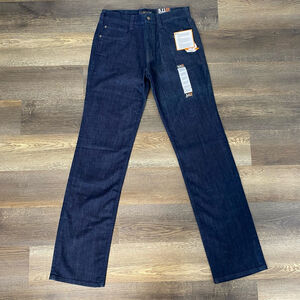 5.11 Tactical Jeans Men’s 30x36 Blue Straight Fit Defender Flex Dark Mag Pockets